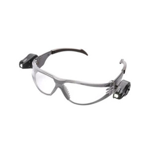 3M 11356防护眼镜带灯护目镜防雾防冲击防紫外线亮度可调节
