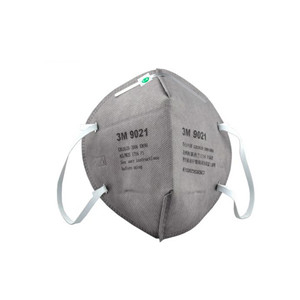 3M9022/3M9021折叠式 头戴式灰色防尘口罩 PM2.5 防雾霾 3M口罩