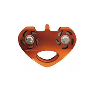 代尔塔509025 铝制 横向轴承式 双 滑轮 安全防护 劳保用具