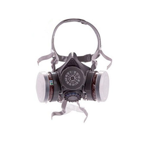 思创ST-M60X-1B/1A 橡胶双口防毒防颗粒粉尘半面罩 异味毒气防护