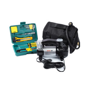 赛夫 车载充气泵点烟器 高压电动轮胎打气泵汽车用12v便携式双缸