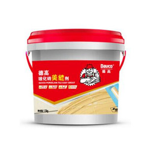 德高瓷砖缝隙填缝美缝剂 瓷砖地砖防水防霉勾缝剂白色填缝剂1.5KG 象牙白