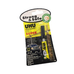 UHU万用胶水超强力原装进口可调整超快速胶水万能胶37630