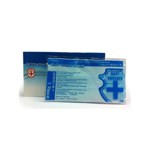 盾牌Body Shielder 成人口罩三层平面口罩卫生防尘独立装