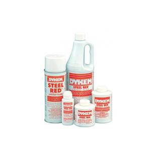 80296表面标识液红色带毛毡头@DYKEM