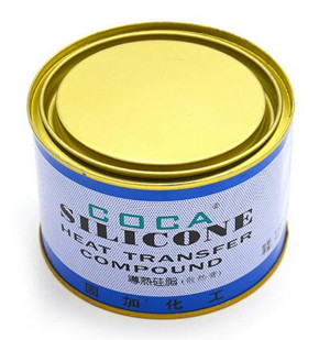 固加4304白色有机硅导热膏 led专用导热膏CPU导热膏