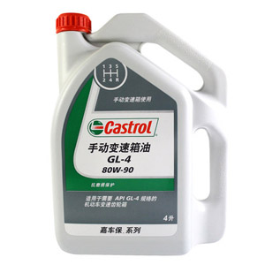 嘉实多 机油润滑油 嘉车保手动变速箱油APIGL-4 80W-90 4L